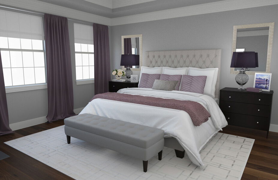 Online Designer Bedroom 3D Model