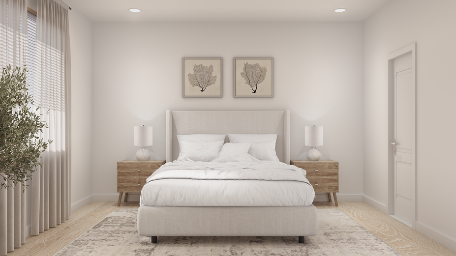 Online Designer Bedroom 3D Model