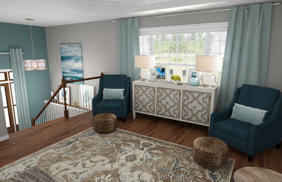 Online Designer Combined Living/Dining 3D Model