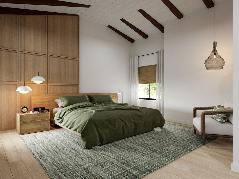 Online Designer Bedroom 3D Model