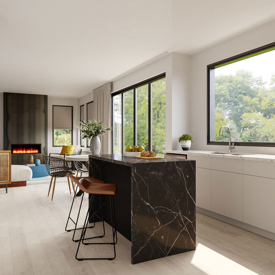 Online Designer Combined Living/Dining 3D Model