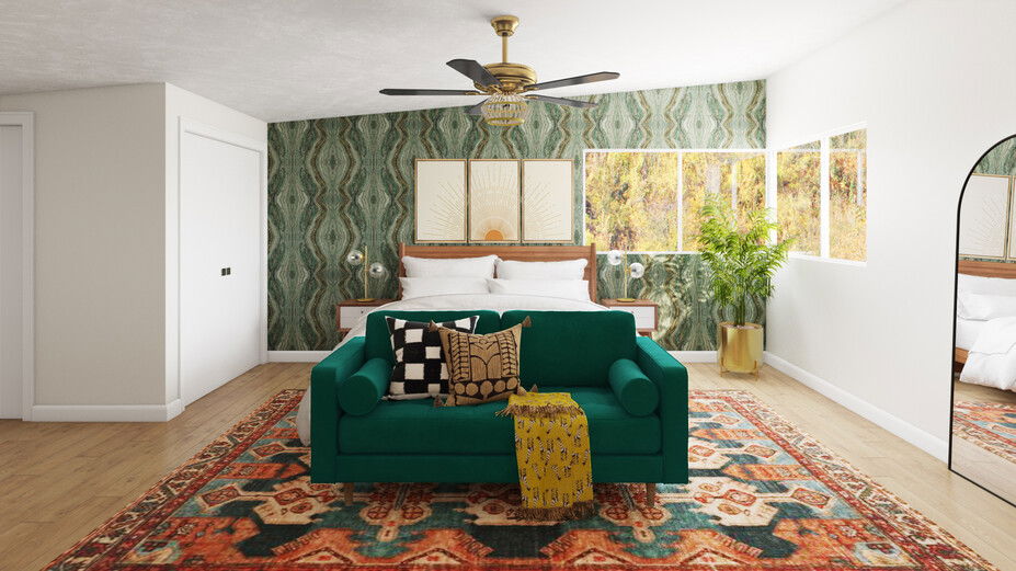 Online Designer Bedroom 3D Model