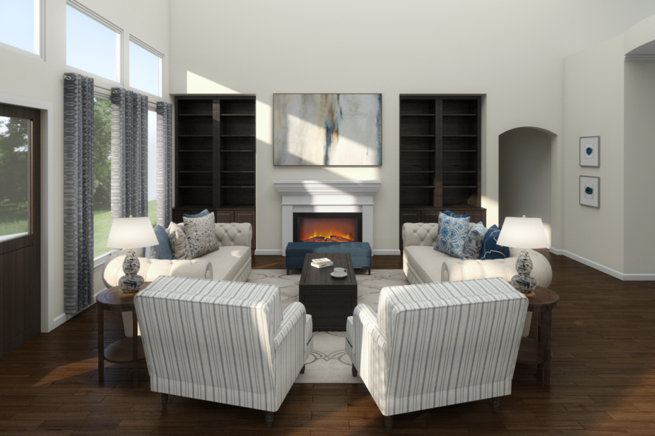 Online Designer Living Room 3D Model