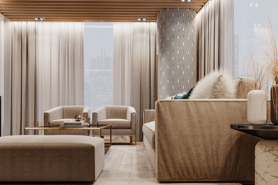 Online Designer Bedroom 3D Model