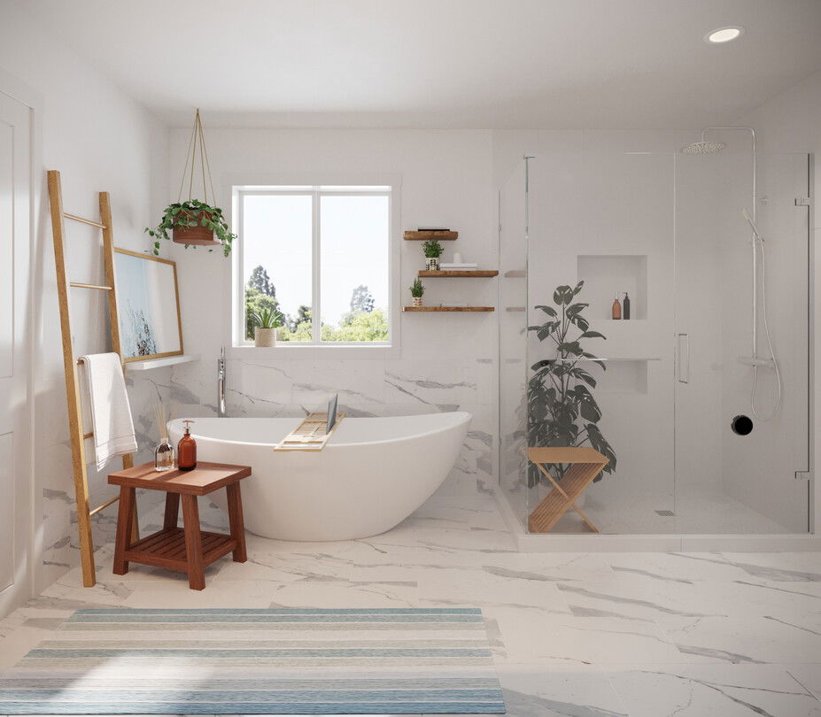 Online Designer Bathroom 3D Model