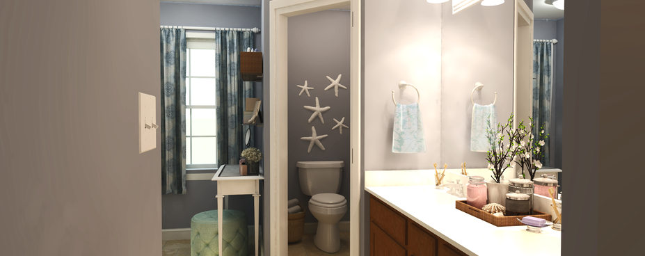 Online Designer Bathroom 3D Model
