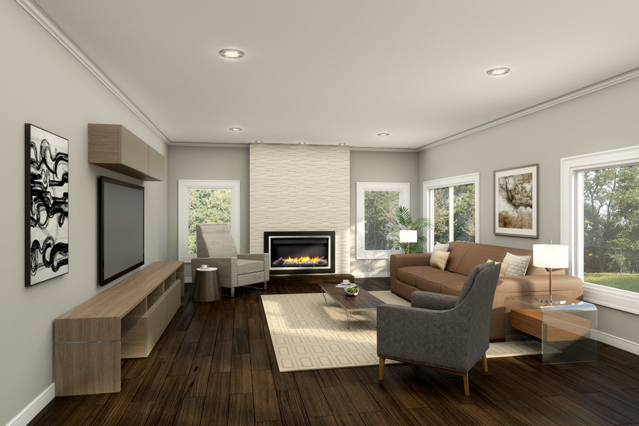 Online Designer Living Room 3D Model