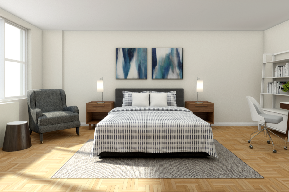 Online Designer Bedroom 3D Model