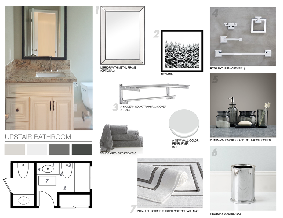 Online Designer Bathroom 3D Model