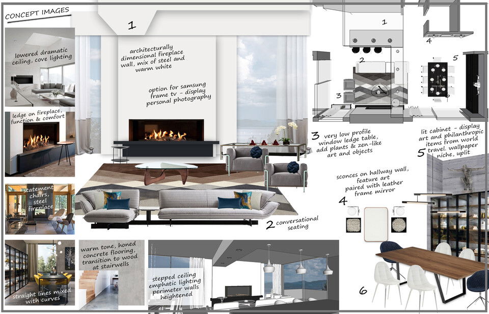 Bold Contemporary Interior Design Ideas Sonia C. Moodboard 2 thumb