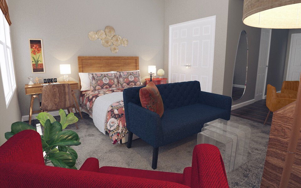 Modelo 3D del Estudio de Diseñador en Línea 3
