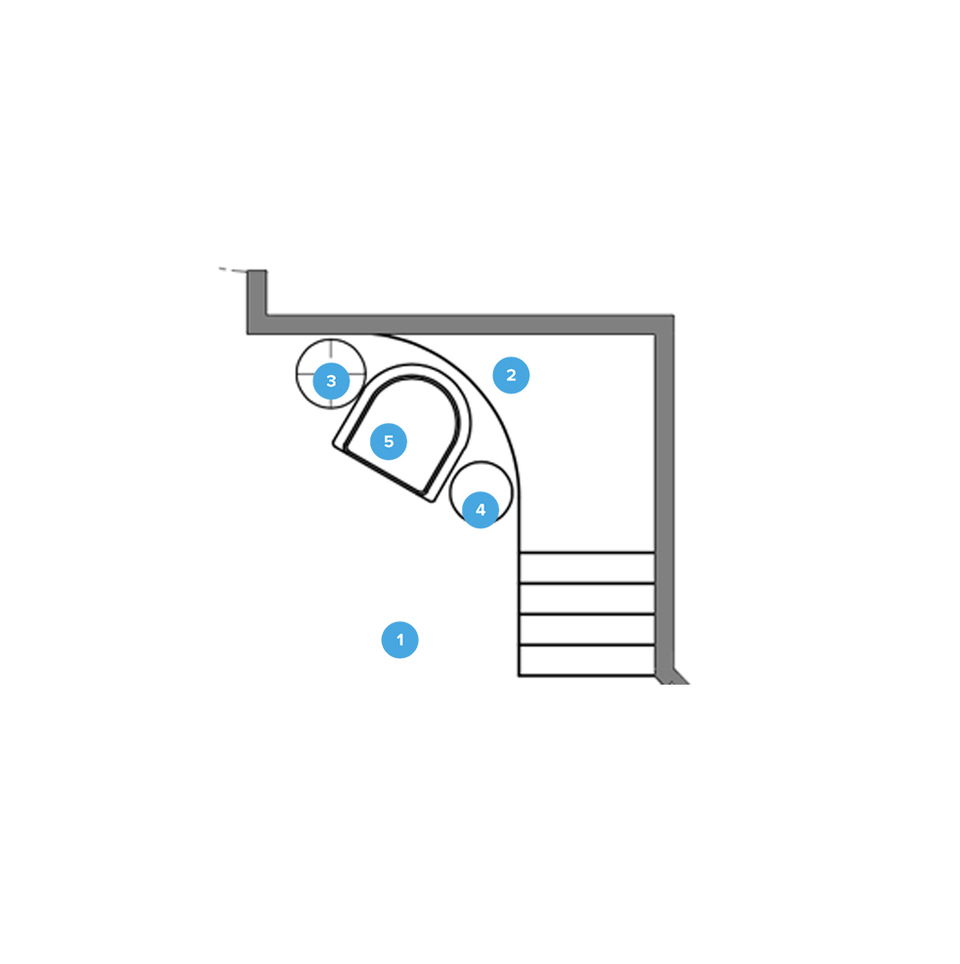 Online Designer Hallway/Entry Floorplan