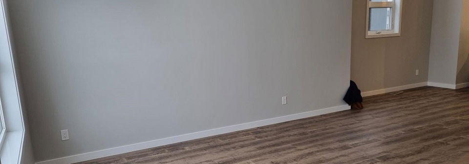 Neutral Colors Living & Dining Combo- Before Photo