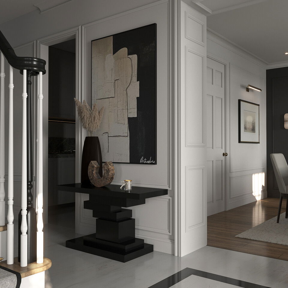 Online Designer Hallway/Entry 3D Model 4