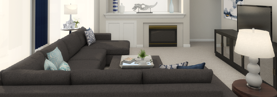 Modern Livingroom - After Rendering