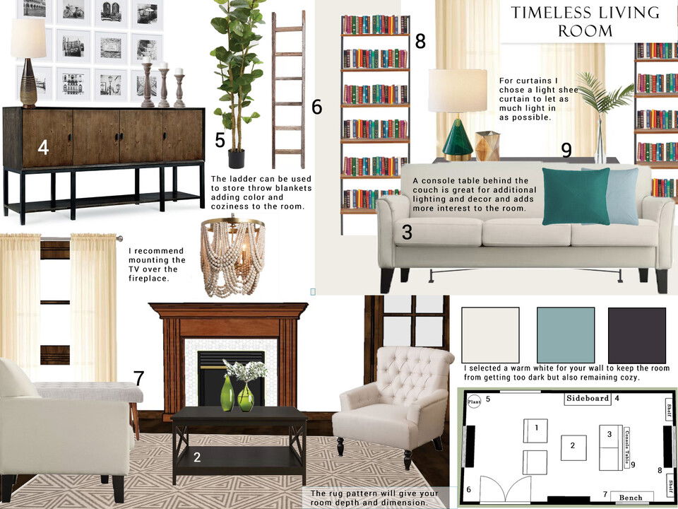 Sophisticated and Classy Living Room Sarah M. Moodboard 1 thumb