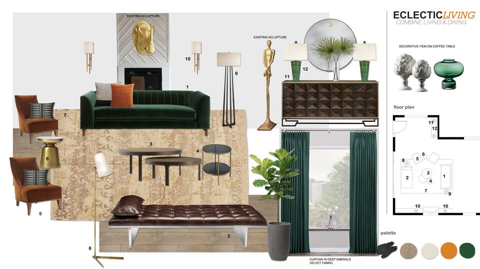 Fresh Contemporary New Build Design Ibrahim H. Moodboard 1 thumb