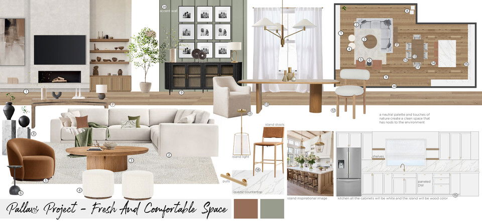 Fresh & Comfortable Home Design Maya M. Moodboard 1 thumb