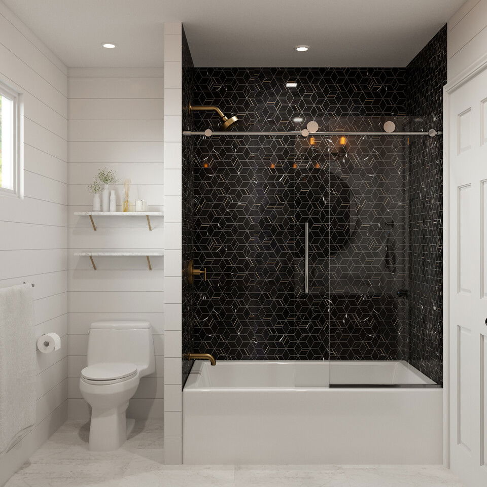 Online Designer Bathroom 3D Model 3