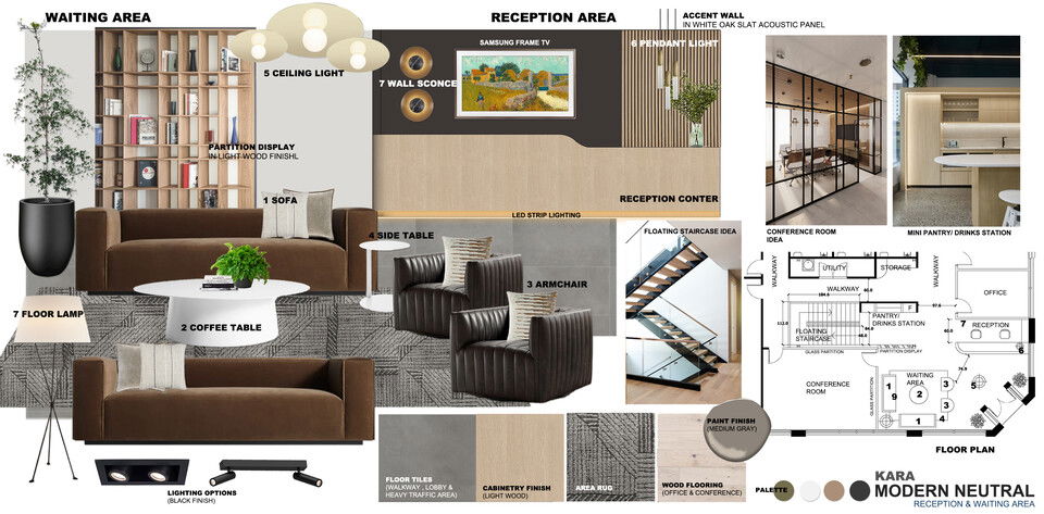 Elegant Sophisticated Software Company Renovation Ibrahim H. Moodboard 1 thumb