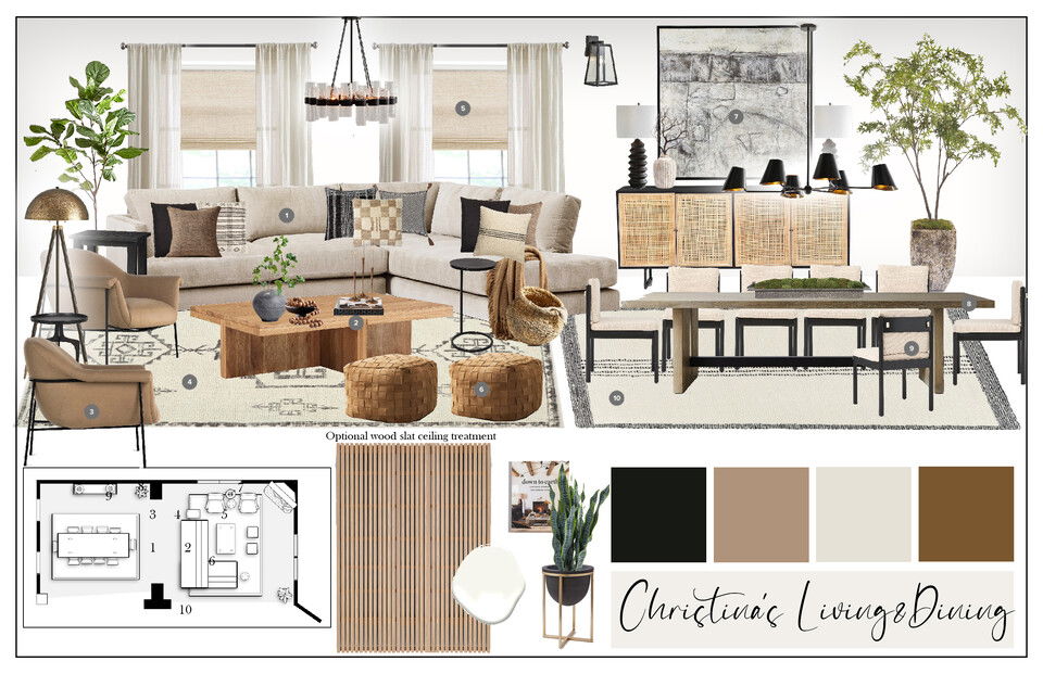 Modern Neutral Living Room Reno Casey H. Moodboard 2 thumb