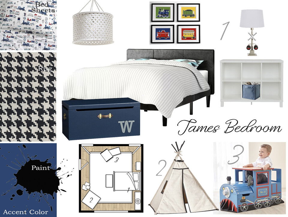 Contemporary Boys Room Tera S. Moodboard 1 thumb