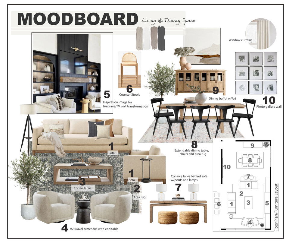 Warm Modern Home with Elegant Natural Touches Marine H. Moodboard 1 thumb