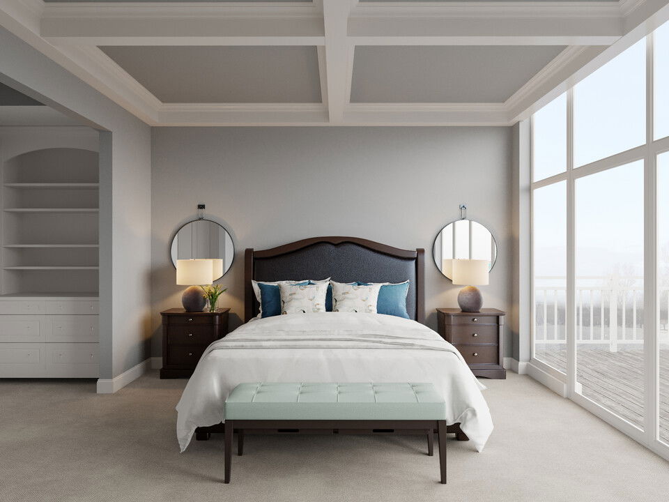 Online Designer Bedroom 3D Model 2