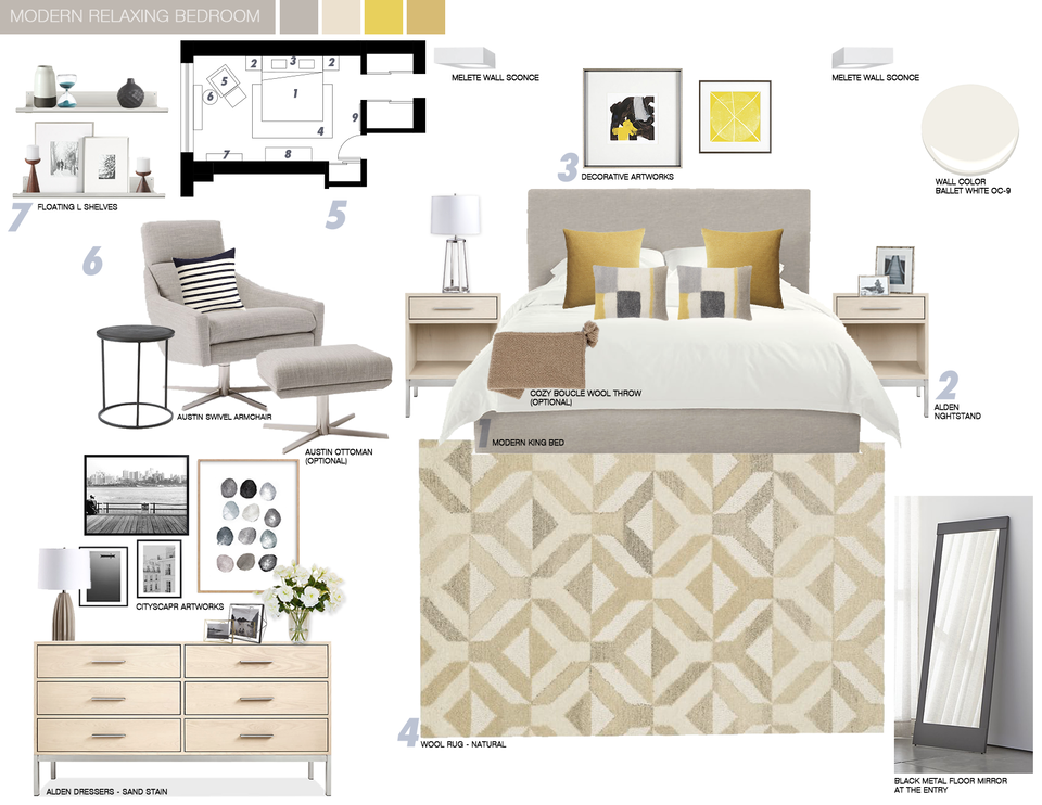 Online Designer Bedroom Interior Design Ideas