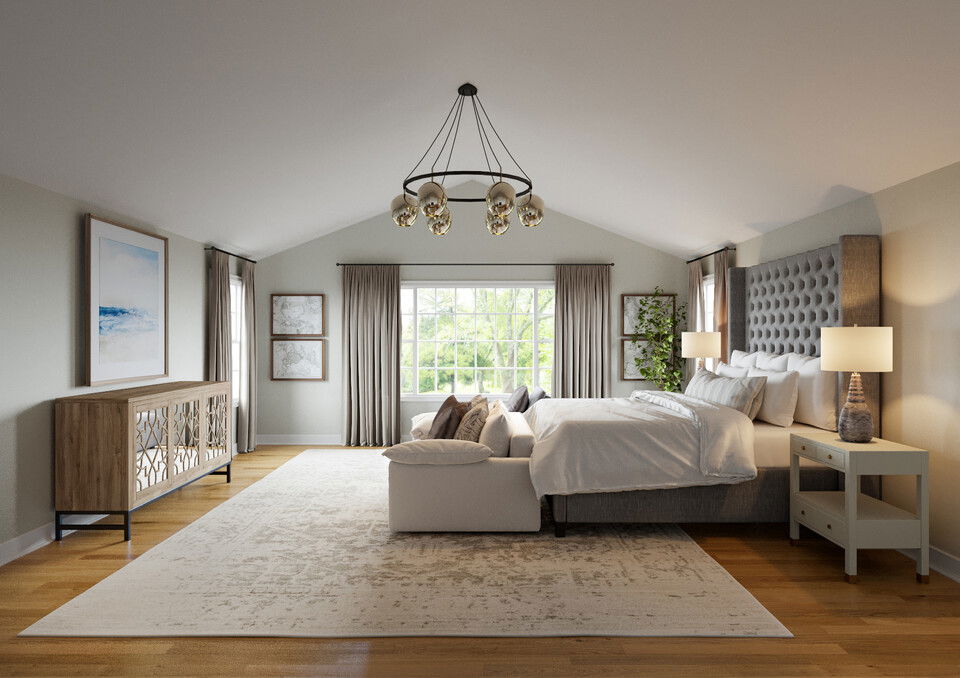 Sleek High End Bedroom Design
