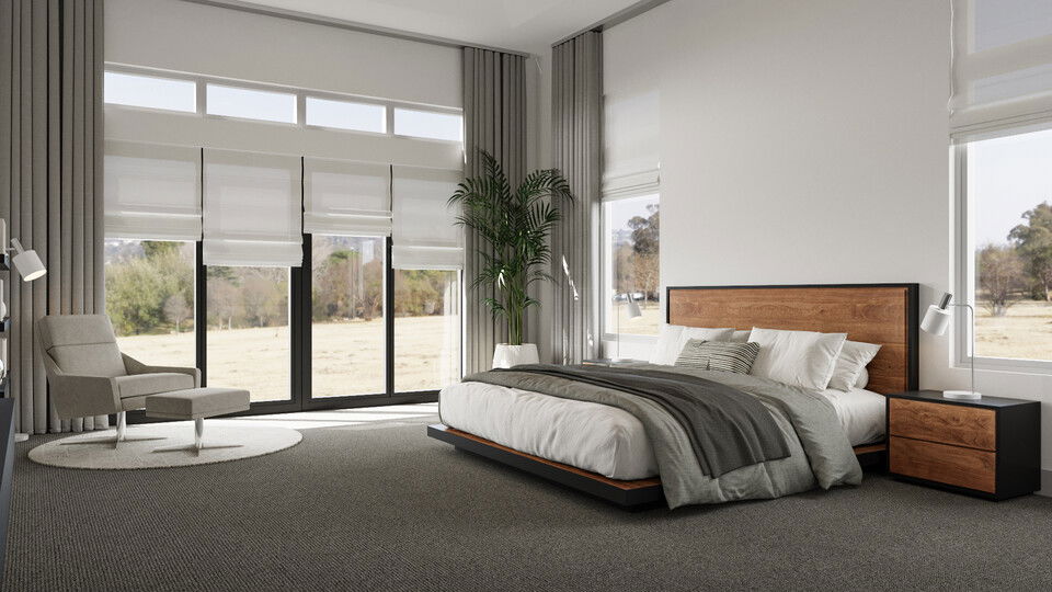 Online Designer Bedroom 3D Model 1