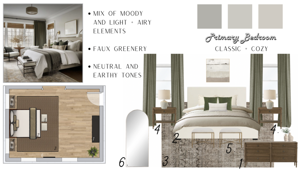 Fresh and Comfortable Home Renovation Rachel P. Moodboard 2 thumb
