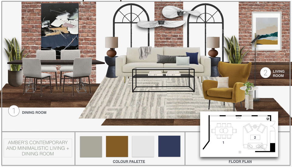 Eclectic Historic Loft Design Ryley B. Moodboard 1 thumb