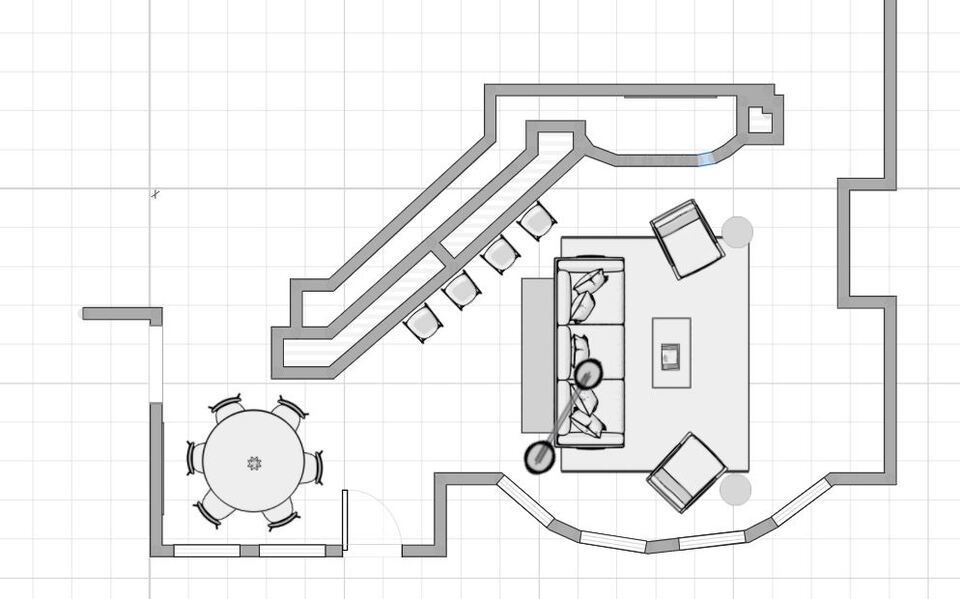 Online Designer Kitchen Floorplan