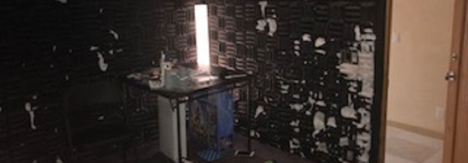 Sala de juego transicional para niños - Foto antes