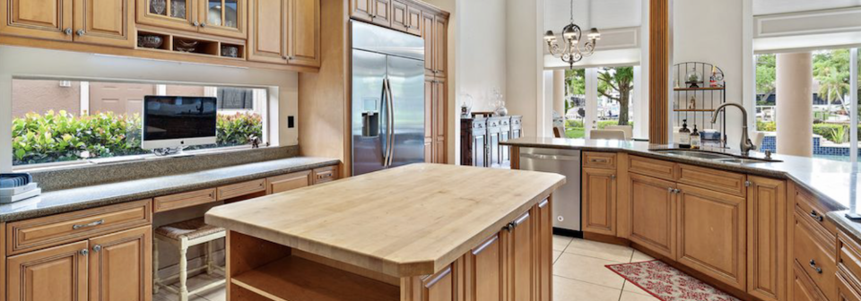 Elegant Kitchen & Laundry Room Interior Design- Before Photo