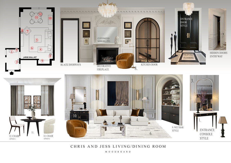 Timeless Luxury Home Transformation Nathalie I. Moodboard 1 thumb