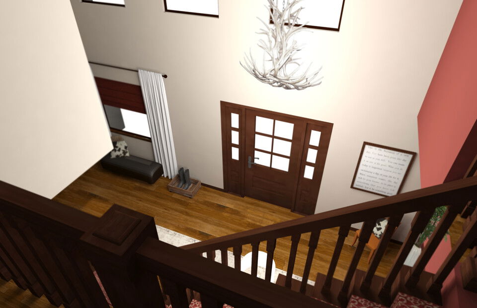 Online Designer Hallway/Entry 3D Model 3