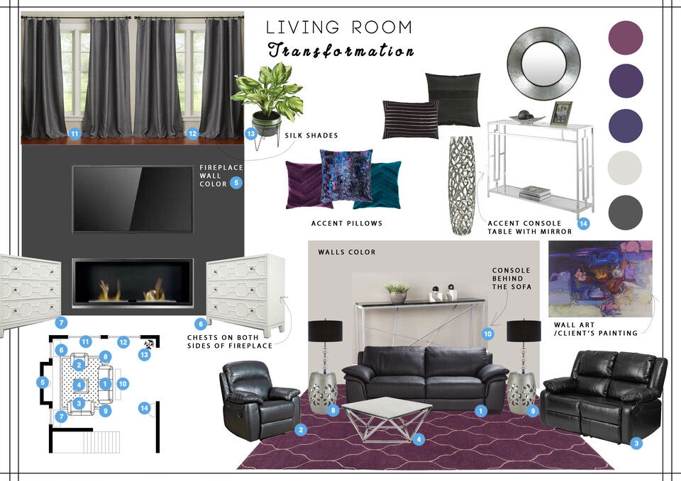 Bold Contemporary Home Decor Styling Darya N. Moodboard 1 thumb