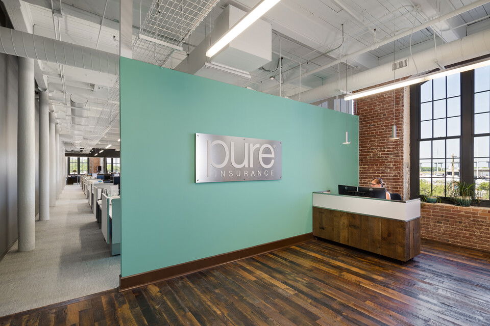 Pure Insurance Office Interior Design