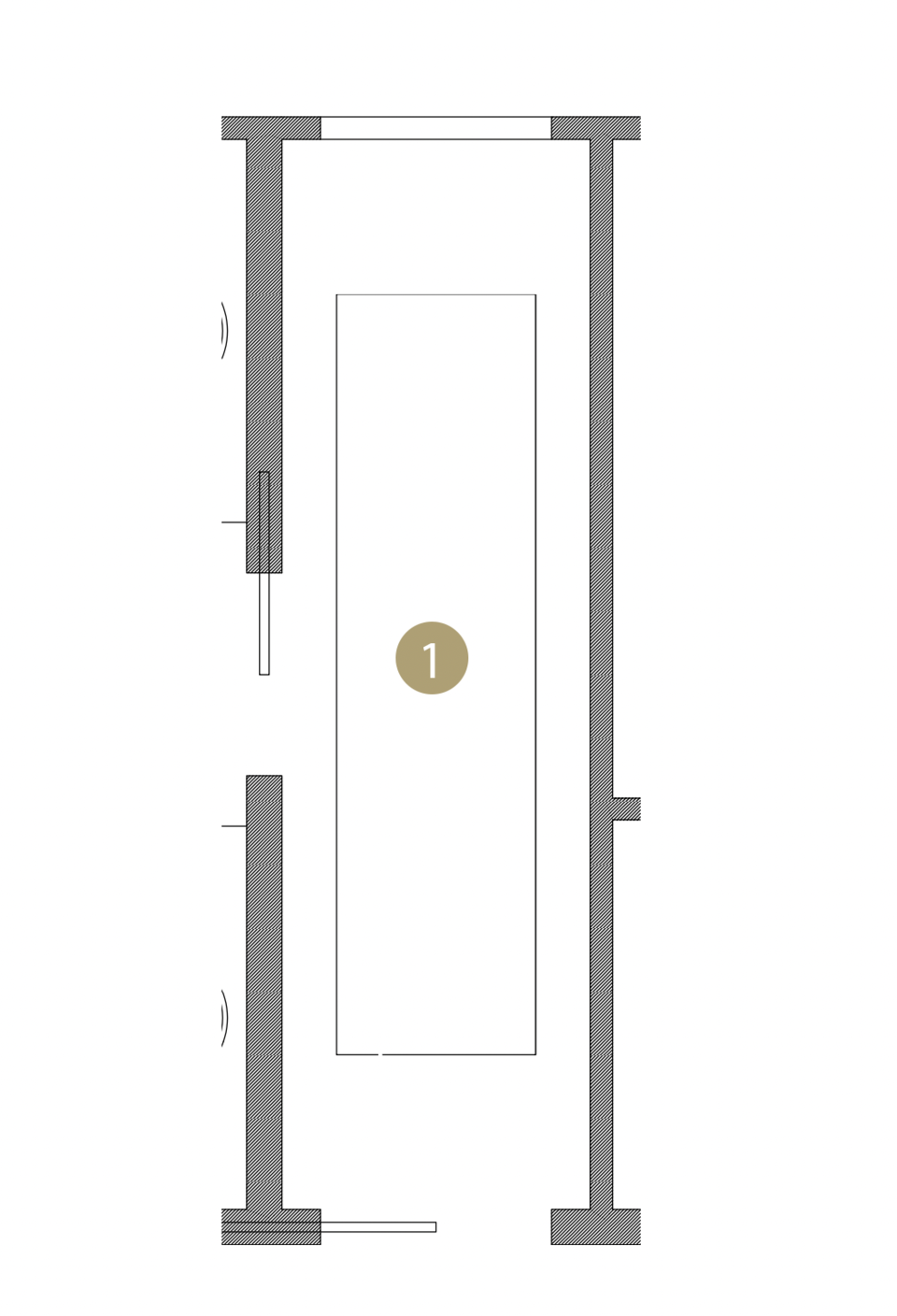 Online Designer Hallway/Entry Floorplan