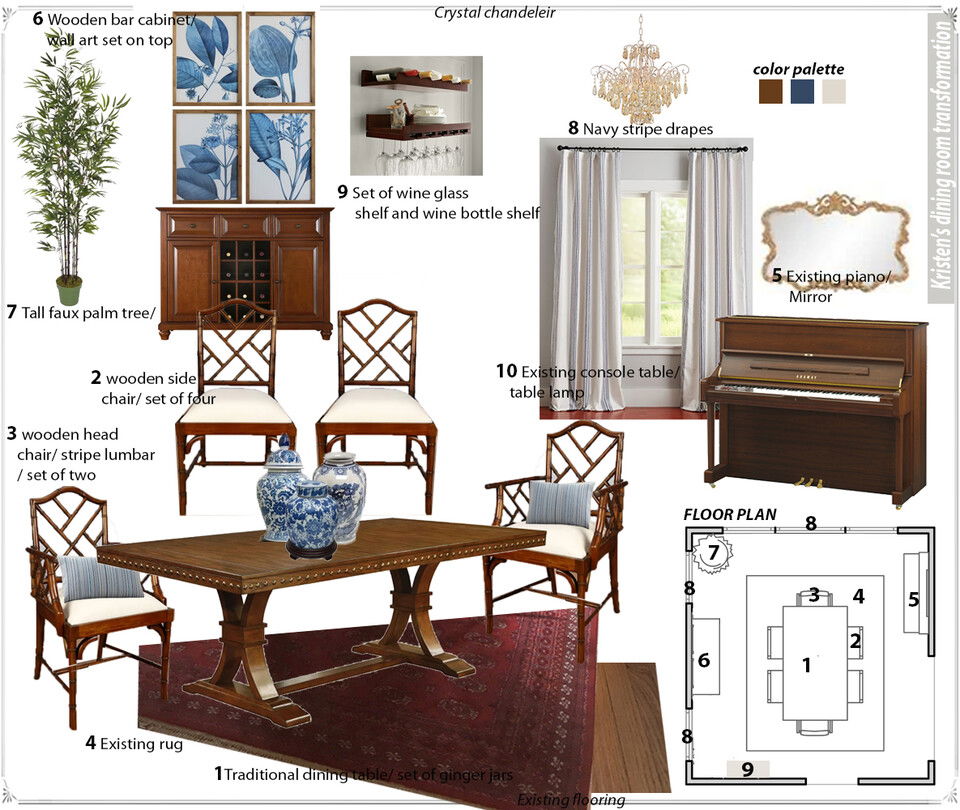 Online Designer Dining Room Interior Design Ideas