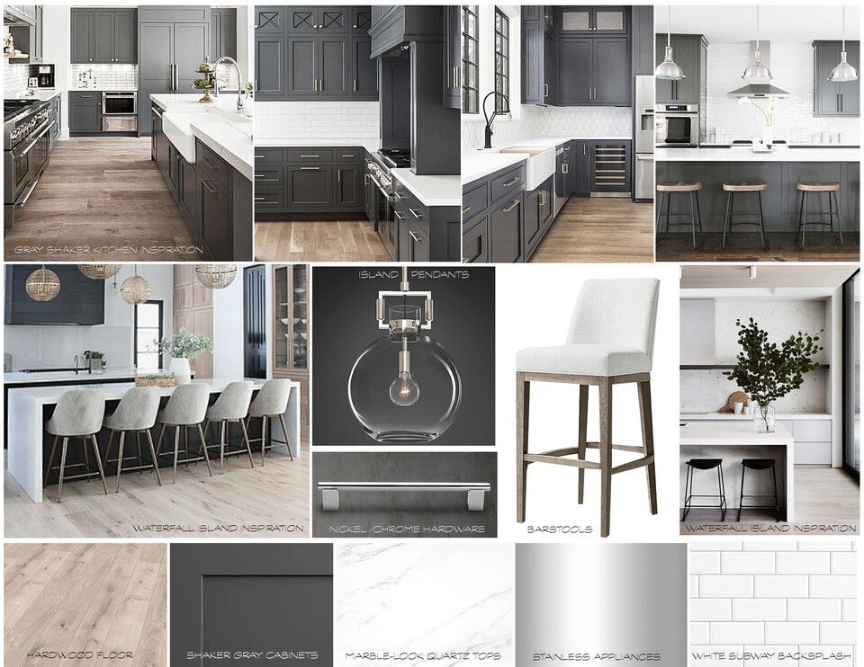 Clean & Fresh Modern Home Interior Design Laura A. Moodboard 2 thumb