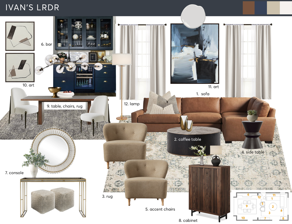 Sophisticated Modern Home Design Jessica S. Moodboard 1 thumb