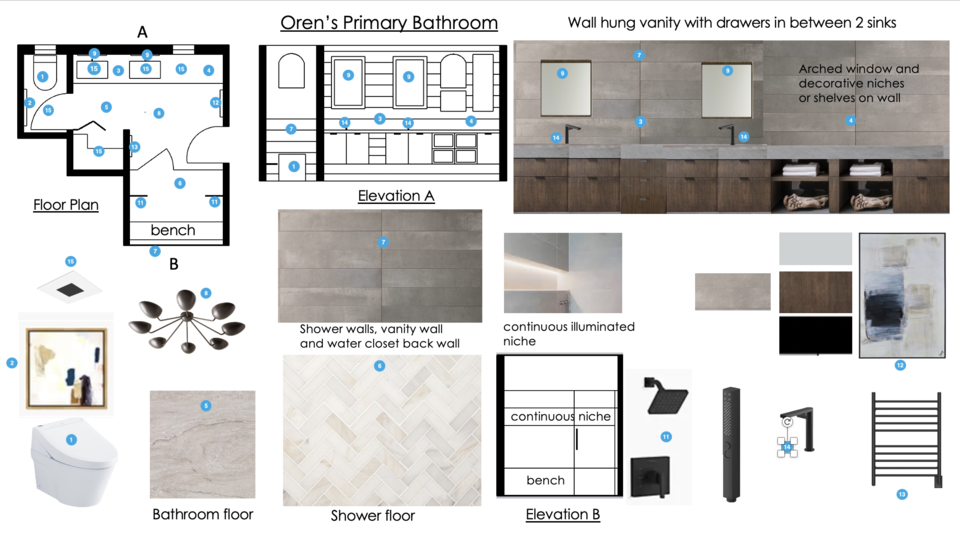 Neutral Bathroom Makeover with Stylish Wood Theresa G. Moodboard 1 thumb