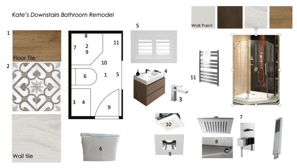 Bathroom and Kitchen Design Refresh Theresa G. Moodboard 2 thumb