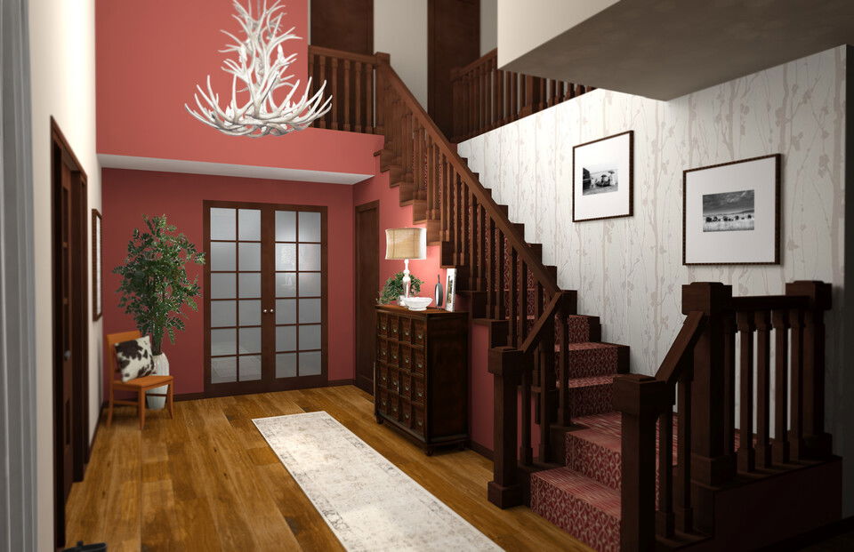 Online Designer Hallway/Entry 3D Model 2