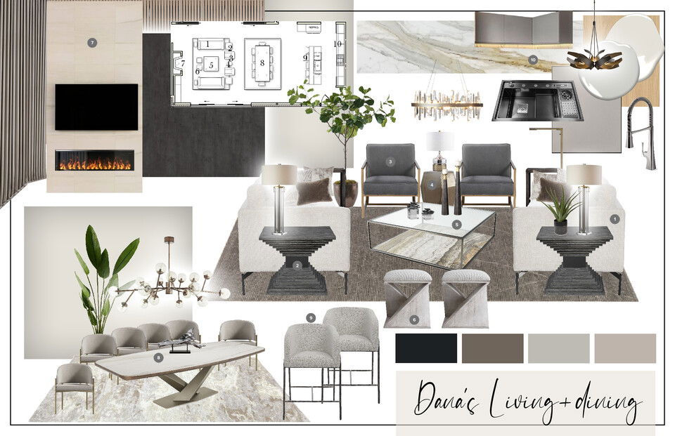Diseño Interior Moderno Masculino Casey H. Moodboard 2 thumb