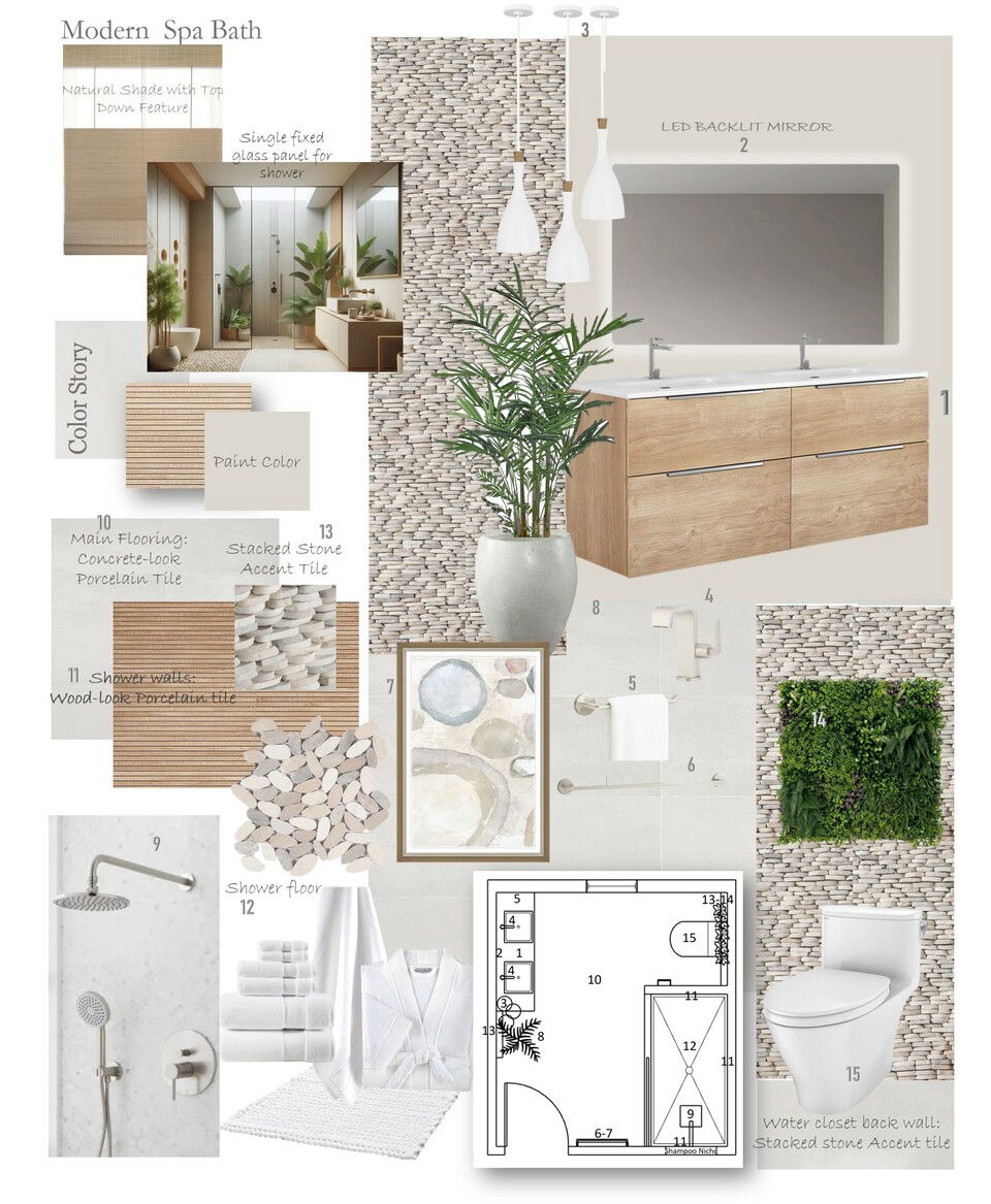 Contemporary Cozy Elegant Home Remodel Wanda P. Moodboard 1 thumb