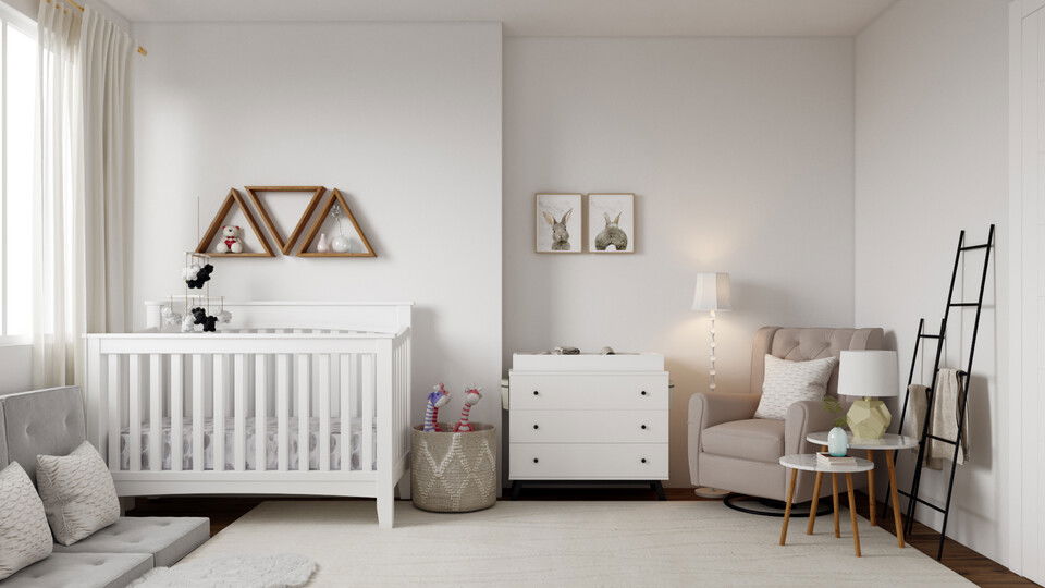 Online Designer Nursery 3D Model 1